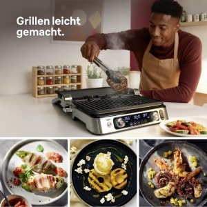 Gratar electric Braun MultiGrill 9 CG 9167, 2200W, 3 tipuri de placi - Img 9