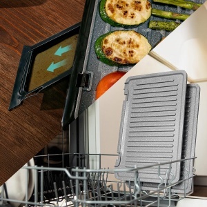 Gratar electric Cecotec RocknGrill 2000 PerfectCook, 2000 W, 30x23 cm, inox - Img 8