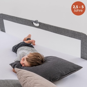 Gratar electric Hauck Sleep N Safe Plus XL, 150 x 50 x 44 cm, Faltabil, Melange Grey - Img 2