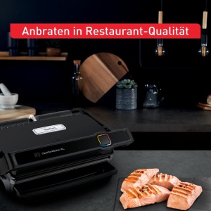 Gratar electric Tefal OptiGrill Elite XL GC760812 16 programe automate afisaj digital placi XL detasabile negru - Img 8