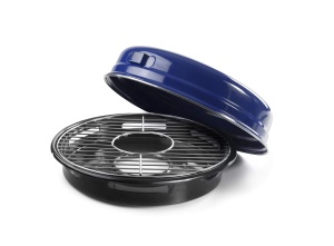 Gratar pe gaz Ibili 980032 din otel inoxidabil, 1.8 kg, gri-silver