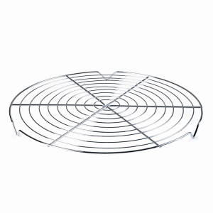 Gratar racire Lacor 66916 otel cromat circular O 28 cm gri