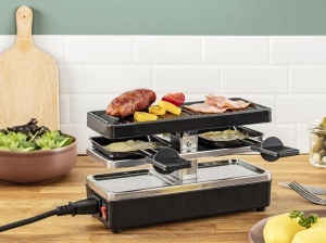 Gratar Raclette Tefal Plug Share YY5249FB, 2 persoane, modular, negru - Img 3