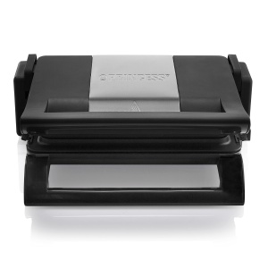 Grill Contact Princess 2-in-1 1500W, NegruSilver, Placi Interchangeabile - Img 3