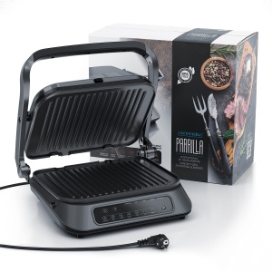 Grill de Contact Arendo 1900W cu Control Digital, 7 Programe, Culoare Gri - Img 8