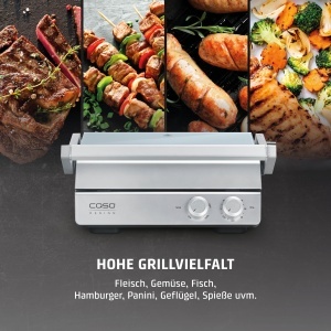 Grill electric CASO SteakChef 2000W Antiaderent cu placi ceramice - Img 7