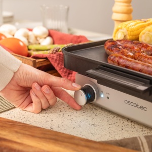 Grill electric Cecotec Magnet 1800, 1800W, suprafata antiaderenta, negru - Img 5