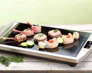 Grill electric Rommelsbacher CG 2308TC 280degC Touch Control LED - Img 5