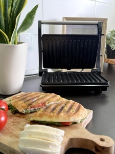 Grill electric Steba FG 10 GRILLINO, 1000 W, cu plite ceramice PFAS-fri, 23x14,5 cm - Img 2