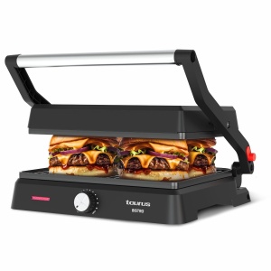 Grill electric Taurus Bistro 2600W, 2-in-1, 29x23 cm, antiaderent