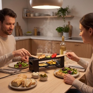 Grill Mini Raclette Tristar RA-2751, 400 W, pentru 2 persoane, compact - Img 8
