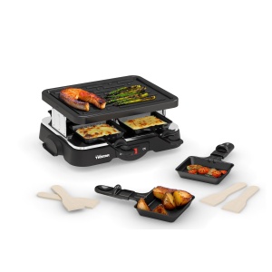 Grill Raclette Tristar RA-2949, 500 W, 4 persoane, compact, antiaderent