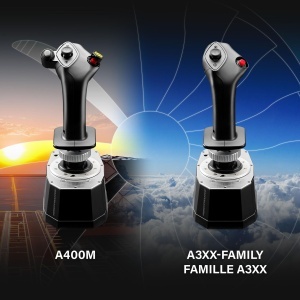 Grip joystick Thrustmaster Airbus Add-On pentru simulatoare de zbor - Img 6