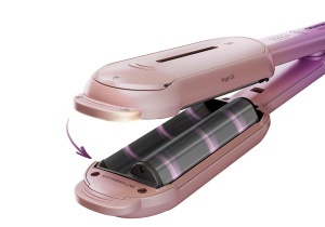 Grundig HS 8331 BotanikaTwist 2in1 Styler Par Placi Rotative 150-210degC RozLila - Img 3