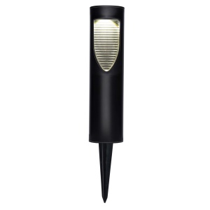 Grundig Solarlampa LED Warm White Negru pentru Exterior