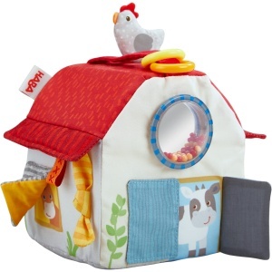 HABA 306383 - Farm Cube Game jucarie multifunctionala de la 6 luni