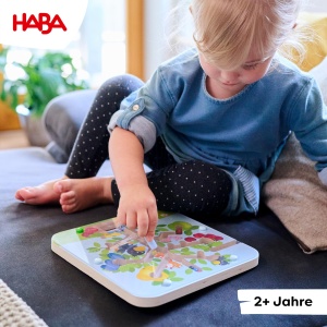 HABA Magnetic Game Orchard - Labirint cu pix si bile magnetice, favorizeaza numararea si potrivirea culorilor, jucarii din lemn de la 2 ani - 1306083001 - Img 2