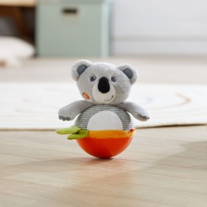 HABA Stehauffigur Koala 1306656001 Jucarie pentru Bebelusi 6 luni cu Sunete si Elemente de Motorica - Img 4
