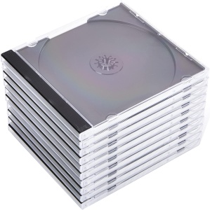 Hama CD-Leerhullen 10 bucati, Huse transparente pentru CDDVDBlu-ray - Img 2