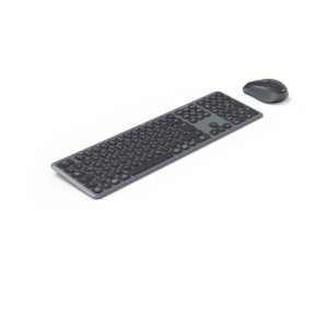 Hama Keyboard Mouse Set, wireless (Multi-Device 2.4GHz prin receptor USB + 2x Bluetooth pentru PC, laptop, tableta, raza de actiune de 10 m, aspect QWERTZ german, fara zgomot de clic, functioneaza cu baterie) negru - Img 15