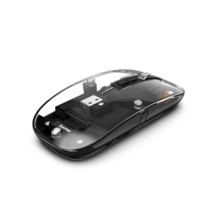Hama WM-600 Mouse Wireless Transparent Multi Device Bluetooth si RF - Img 11
