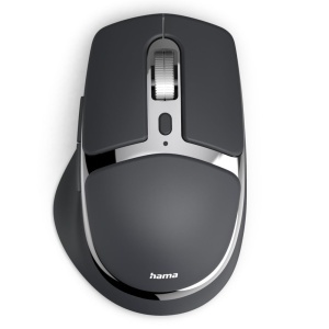 Hama WM-800 Mouse Wireless Multi-Device Negru BluetoothFunk 8 Butoane