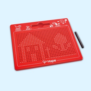 Hape Magnetische Zeichentafel Tabla Magnetica pentru Copii 280x255x12 mm Rosu
