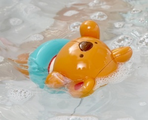 Hape Teddy Badespielzeug pentru copii 12 luni jucarie interactiva pentru baie - Img 6