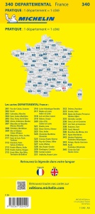 Harta locala Bouches-du-Rhone Var - Michelin, scala 1150.000 - Img 2