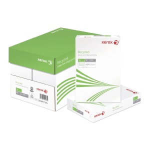 Hartie reciclata Xerox A4 80 gm, 2500 foi, 100 din hartie reciclata