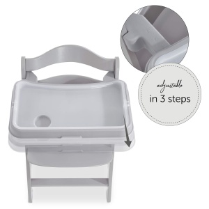 Hauck Alpha Tray 3in1 Compatibil cu Scaun Alpha Beta Gri Reglabil - Img 8