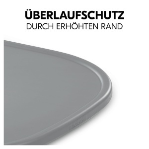 hauck Klickbrett Compatibil cu scaunul inalt din lemn Alpha si Beta Tava Alpha Click fabricat din material reciclat certificat GRS Atasament cu clic r - Img 6