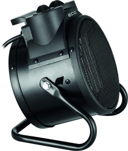 Heizlufter Electric ECG HH 2010, Ceramica, 2000W, Negru - Img 3