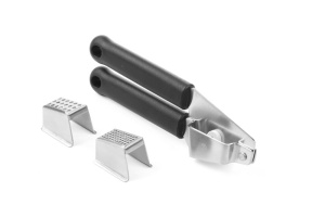 Hendi 856123 Presa de usturoi din inox cu 2 inserturi detasabile compatibila masina de spalat vase