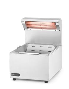 Hendi Pommes Frites Warmer GN12 Infrarosu 400W cu Tava Detasabila - Img 5