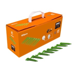 Heringe biodegradabile WORX WA0666 pentru MahiRobot Landroid - Set 125 bucati