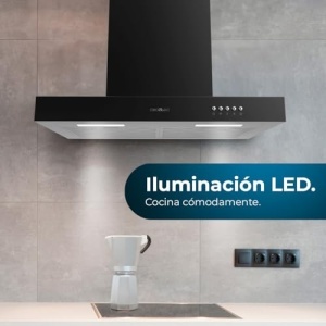 Hota decorativa Cecotec Bolero Flux TM 606500, 60 cm, 165 W, 650 mh, Negru - Img 12