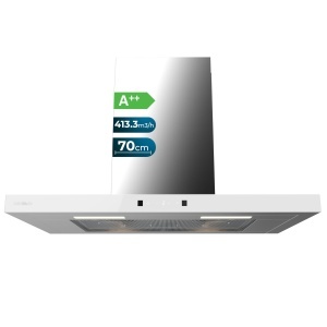 Hota decorativa Cecotec Bolero Flux TT 704400 Inox 70 cm