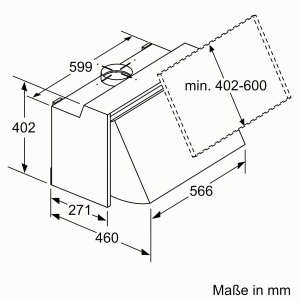 Hota incorporabila Siemens LE66MAC00, 60 cm, 620 mh, iluminare LED - Img 5