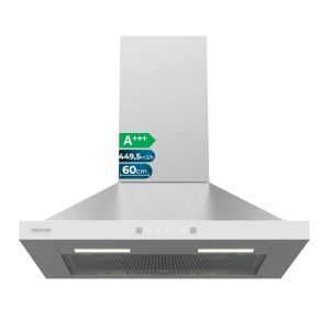 Hota pyramida Cecotec Bolero Flux PT 604400 Inox 60cm 449,5 mh A