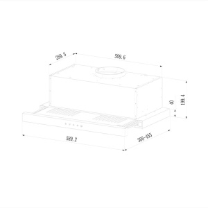 Hota telescopica Cecotec Bolero Flux TLT 604000, 60 cm, inox, A, 415 mh - Img 13