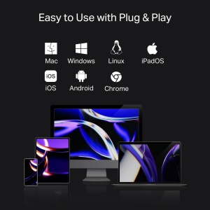 Hub USB-C TP-Link UH9120C, 9-in-1, 4K 60Hz HDMI, 100W - Img 3