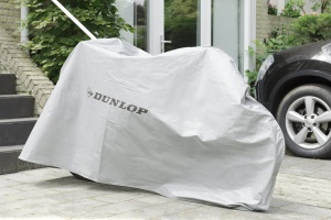 Husa bicicleta Dunlop Sports, protectie impotriva vremii, gri, 210x110cm - Img 3