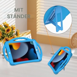 Husa de Protectie TOPESCT pentru iPad 987 Gen, Silikon, Culoare Distractiva, Cu Stand - Img 5