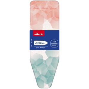 Husa masa de calcat Vileda Comfort Plus, universala, 3 straturi, sistem Quick Fix, albastra - Img 2