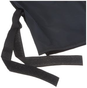 Husa pentru gratar Rayen, rectangulara, impermeabila, neagra, 80 x 47 x 84 cm - Img 2