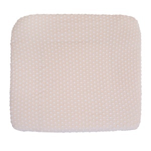Husa pentru salteluta de infasat roba Frosty Almond 85x75 cm bumbac organic certificare GOTS culoare bej