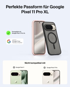 Husa protectoare Belkin Grip pentru Google Pixel 11 Pro XL, Qi2 25W, Neagra - Img 2