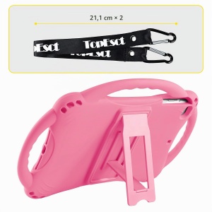 Husa protectoare pentru iPad mini, TopEsct, silicon, roz, model 2019 - Img 6