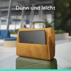 Husa Tastatura Logitech Combo Touch pentru iPad Pro 13, cu Trackpad, Iluminare, Negru - Img 7